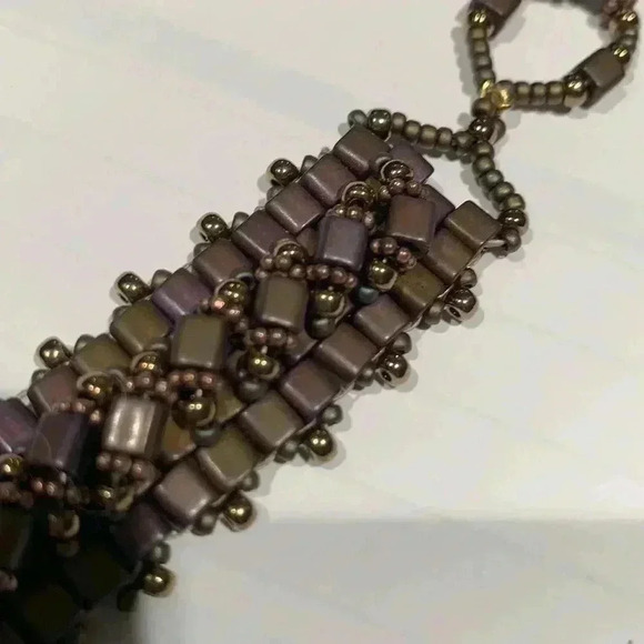 Vintage beaded bracelet, source unknown - Picture 4 of 12